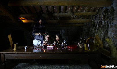 Goth chicks get lost in the sensation of girl on girl sex and they love it