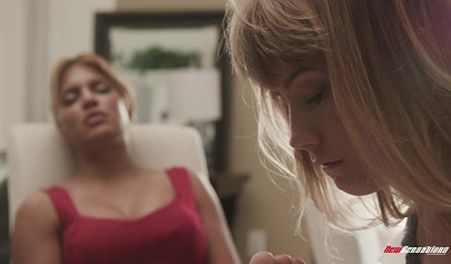 Ivy Wolfe and Mercedes Carrera have a stepmom and daughter bonding session