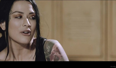 After gym class, these three lesbians have some hot sex in the locker room