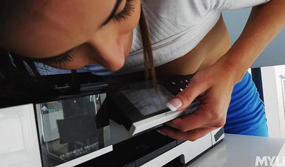 Leia Christiana and Emily Willis use their fingers to have some amazing lesbo action