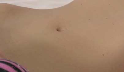 Lesbian ladies in stockings love to satisfy their petite bodies and their cunts