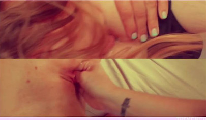 Chubby ebony and skinny redhead lesbians enjoy hardcore fisting and strapon sex