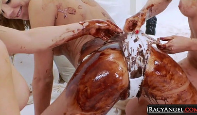 Hardcore lesbian compilation video with kinky chicks having their asses stretched