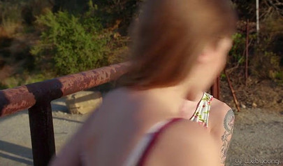 Skinny young and beautiful blonde and brunette lesbians end up fucking sensually