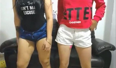 Kinky Lesbians are showing their bodies and cum hard in their live cam sex show