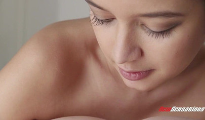 Two busty lesbian chicks with short hair engage in some girl on girl sex for you