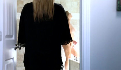 Lesbians with big asses please each other using their tongues and cute fingers