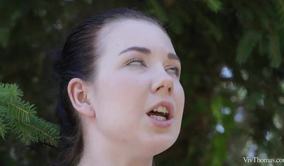 Two chicks make love in some girl on girl action in public and they love it