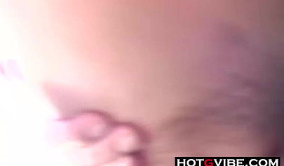 PUBLIC Bus Stop Slut Fucks 2 Guys