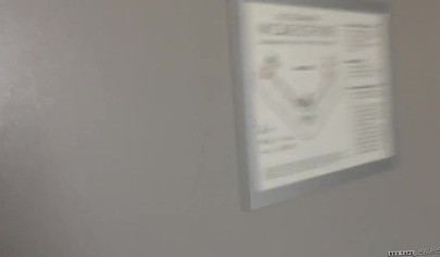 Young lesbian pornstars are eating their tight shaved pussies in the bedroom