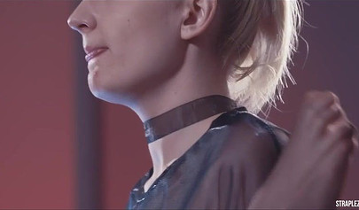 Lesbian chicks decide to engage in some sensual fetish role play with a dildo