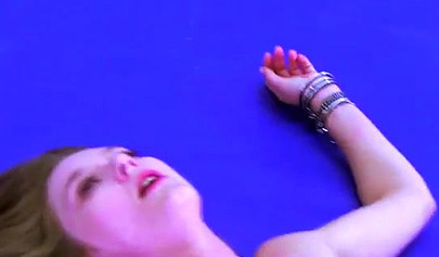 Rough wrestling in the ring turns into hardcore lesbian pussy licking and fucking