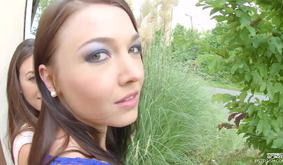 Beautiful and naughty lesbian babes enjoy erotic licking and hardcore fisting