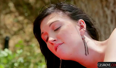 Outdoor lesbian fuck with pretty young girls (compilation)