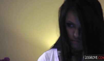 Nice teens prefer threesome and group sex