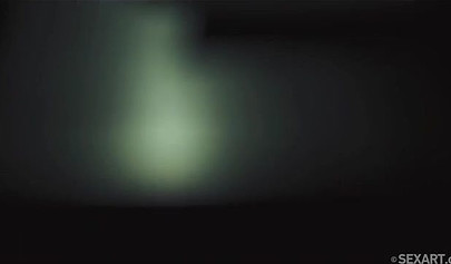 Gentle sex near the mirror after a romantic dinner