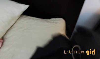 Blonde masseuse seduce her client and invites a lover