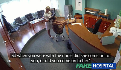 Hospital administrator seduces a patient