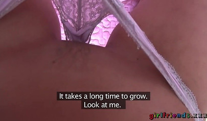 Stunning blondes have lesbian sex on the bed