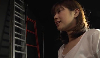 Shy Asian lesbians moan seductively while being licked and fucked with dildos