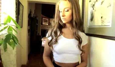 Mature and experienced dyke with big tits seduces and fucks a hot young brunette