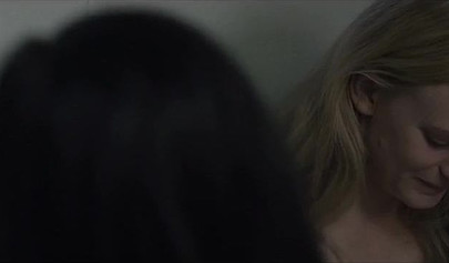 Lesbians stepsisters are enjoying their forbidden love as they passionately kiss