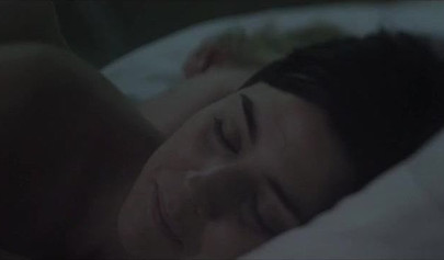 Lesbians stepsisters are enjoying their forbidden love as they passionately kiss