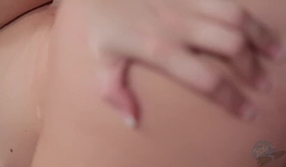 Lesbian photographer and her sexy model are making love