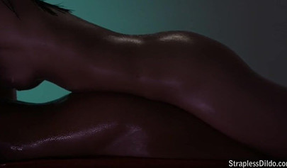 Jane & Tiffany love sensual erotic massage and strap-on sex