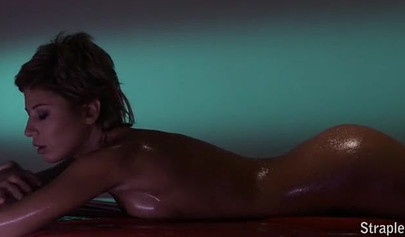 Jane & Tiffany love sensual erotic massage and strap-on sex