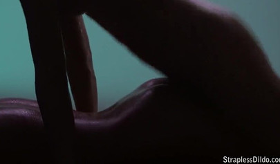 Jane & Tiffany love sensual erotic massage and strap-on sex