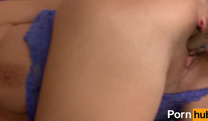 Horny MILFs fingering and fucking each other hard