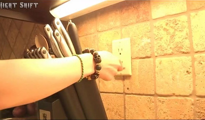 Busty hotties are having fun in the kitchen and in the bedroom