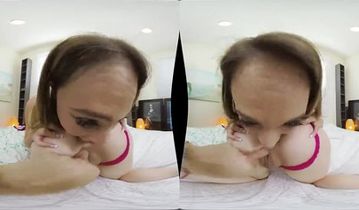 Dahlia Sky & Quinn Wilde involve a man in their lesbian games