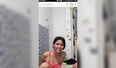 Petite teens licking toes in a webcam porn video