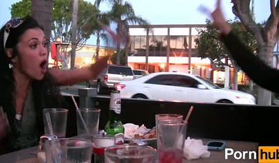 Perfect babes are making love in a nice hotel room