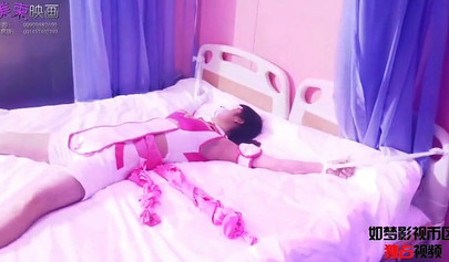 Asian bondage in different ways at the hospital