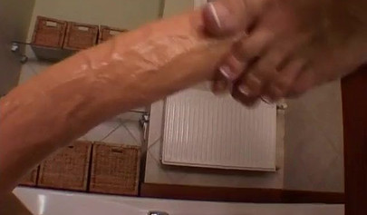 Feet worshiping and passionate fucking with a pair of two horny lesbian babes