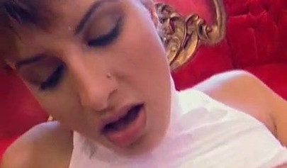 Playful lesbians love using a huge strapon to fuck their wet pussies into orgasms