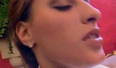 Playful lesbians love using a huge strapon to fuck their wet pussies into orgasms