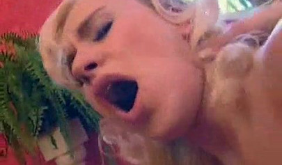 Playful lesbians love using a huge strapon to fuck their wet pussies into orgasms