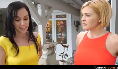 Lesbian chicks in this orgy switch partners up for even more exciting pleasure