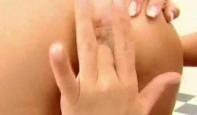 Hot and kinky lesbian couple uses a huge dildo after sloppy licking and fingering