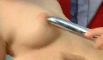 Kinky lesbians are playing with their pussies using toys and their fingers