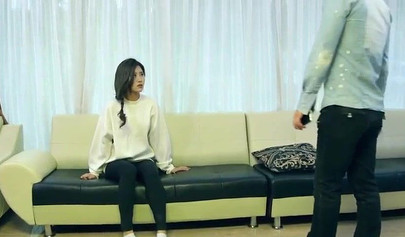 Gorgeous Asian brunette fucked hard after enjoying passionate lesbian lovemaking