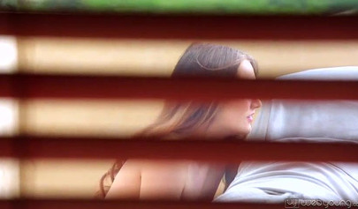 Ariana Marie and Samantha Hayes are tribbing in bed