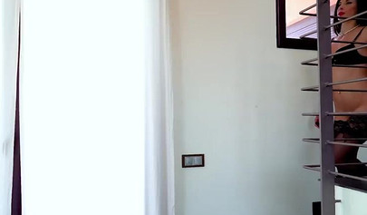 Glamourous lesbians tribbing in sexy boots - compilation