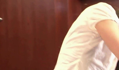 Georgia Jones and Shyla Jennings are making love on the table