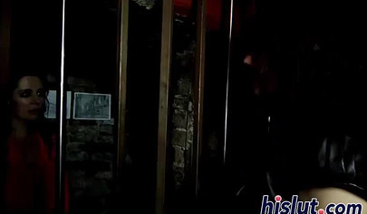 Dirty babes have some lesbian fun in prison