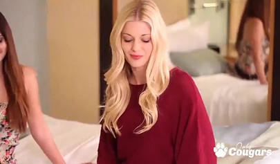 Charlotte Stokely and Natasha Malkova eat some ass